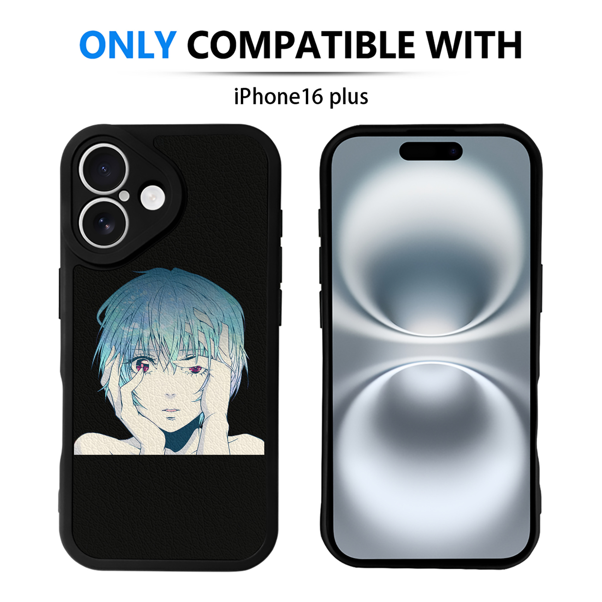 （画像用） EVA 新世紀エヴァンゲリオン 【iPhone 16シリーズ対応】シリコンスマホケース（レザー調） 材質：シリコン